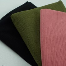 원단대장 폴리스판 저지 무지 얇은천 의류용 비엔나, 7번컬러(블랙)