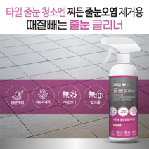때잘빼는 줄눈클리너 500ml, 옵션01_싱글 (줄눈 클리너 500ml 1개)