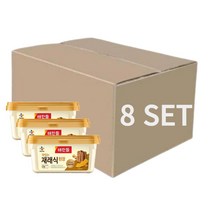 해찬들 맛있는 재래식 된장 짜지않은 된장 2.3kg X3, 8개