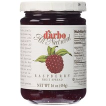 Darbo 올 내추럴 과일 잼 라즈베리 16온스, Raspberry