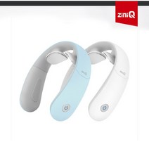 지니큐 ZQ-500MB 휴대용 무선 온열 18단계 목마사지기, 블루