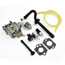 Pimer Bulb 연료 파이프 필터 기화기 키트 Stihl MS192T 동력 전달 장치, 한개옵션0