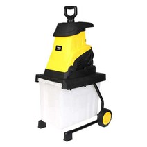 나무 잔 가지 파쇄기 분쇄기 절단기 볏짚 과수원 낙엽, 2500W 분쇄기+60m 전원코드+수집상자