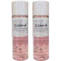 홀리카홀리카 클린 업 립앤아이 메이크업 리무버 2개세트 (100ml+100ml)