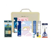 신학기 독도패키지 초등 문구 선물세트 13900입학 졸업 준비물 학용품 기념품 노트 파일, 파스텔, 파스텔