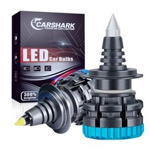 H11 LED Canbus 360 6000K 9005 9012 안개등 H7 자동차 헤드 라이트 30000LM CSP HB3 HB4 Turbo Bi Led Bul, 01 6000K_04 H11, 01 1 Year Warranty