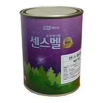 KCC페인트 센스멜골드 1L 유광 조색칼라 /유성 에나멜 철재 목재 가구 문짝리폼 철구조물, EZ4186