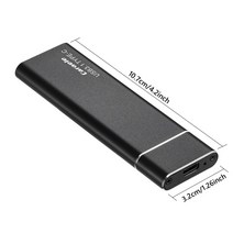 외장하드 SSD HDD TYPE-C 대용량 메모리 휴대용caraele s3 m.2 500gb 1tb 2tb 드라이브 디스크 저장 장치 usb 3.1 컴퓨터 모바일 노트북 pc, 협력사, 검은 색