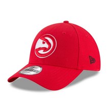 New Era 9FORTY 애틀랜타 호크스 야구 모자 NBA 리그 레드 One Size 5434212745