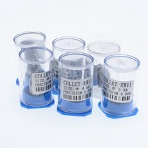 콜릿 척 볼트 탭 밸브 1Pcs ER11 ER 스프링 콜릿 척 정확도 0.008mm CNC 밀링 공구 홀더 조각 기계 스핀들, 06 ER11-4.5mm