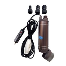 급유기 펌프소형 휴대용 워터 펌프 DC 잠수정 전기 40L/min12V/24V 디젤 연료 배달 알루미늄 합금 쉘용, 02 1 pump lighter_01 24v
