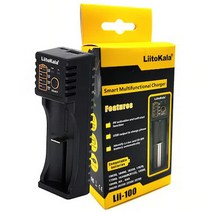 KDsafe 18650 26650 리튬이온 만능 배터리 충전기 1구