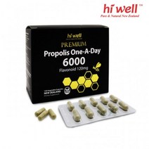 하이웰 고함량 프로폴리스 6000mg 플라보노이드 120mg 120캡슐, 1개 120캡슐, 1개