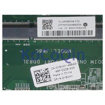 i73770 노트북 마더 보드 DELL vosto 5470 코어 I7 GT740M 메인 CN-0Y8VHY DAJW8CMB8E1 N14P-GV2-S-A1 2G, 한개옵션0