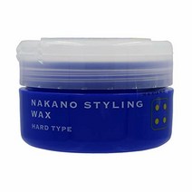 나카노 스타일링 왁스 4 하드 타입 90g ナカノ スタイリング ワックス 4 ハードタイプ 90g