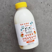 평창보배목장 복숭아맛 요거트 500ml, 단품