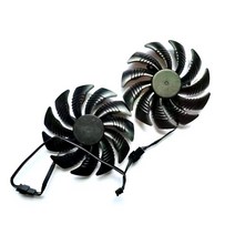 2 개/몫 PLD09210S12HH T129215SU 88mm 4pin 기가바이트 GeForce GTX1050Ti GTX1060 1070 GTX960 RX570 RX470 그래픽, [01] 1lot, [01] 11, 01 1lot_01 11