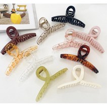 유광컬러 여성스러움 연출용 집게핀 메탈핀 금속핀 삔