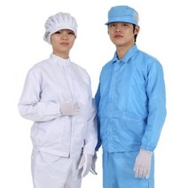 MK 제전방진복 상의 C카라 정전기방지 크린룸 제전복 방진복, 4XL, 핑크