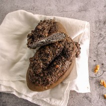 냉동생지 - [빠네띠에] 먹물 바게트 까망까망 (160Gx5개/토핑400G)