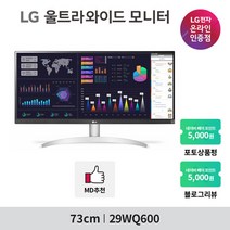 LG 29WQ600 29인치 울트라와이드 컴퓨터 모니터 21 9 스피커, 무료 택배배송