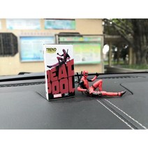 마블 데드풀 차량용 자동차 인테리어 미니 피규어 스파이더맨 그루트 블랙팬서, Deadpool 2-2