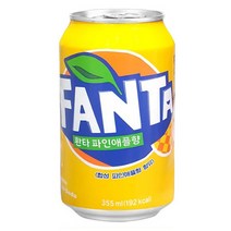 환타 제로 파인애플맛, 48개, 355ml