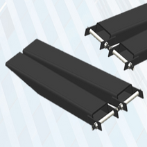 전동 지게차 덧발 보조발 연장 지게발 적재 액세서리, 3-3.5톤 135x55x1.6m