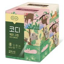 에코그린 코디 갑티슈 무향 180매X6p 대용량 화장지 _ 65489EA, 본상품선택