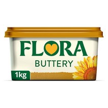 플로라 버터 스프레드 Flora 1kg, 1개