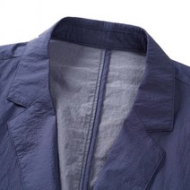 남성 얇은 케쥬얼 블레이져 여름 얇은 재킷 마이 출근룩