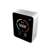 복합가스측정기 co2 sensor medidor co2 meter air quality monitor gas analyzer medidor de gas 이산화탄소 c02, 하얀