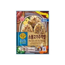 오뚜기 혼밥 오즈키친 소불고기주먹밥 500G 엄마손맛 자취템 소풍 피크닉 한끼식사 바쁜아침식사, 24개