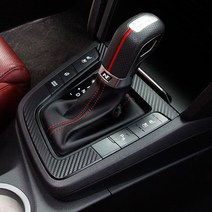 아반떼AD 기어 포인트 데칼스티커, 블랙카본(유광)