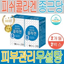 종근당 건강 아쿠아 콜라겐 2개월 피부 관리 피쉬콜라겐 20 30 40 50대 여성 영양제 꿀피부 피부관리 부모님 피부관리 여캠 피부관리 설탕x 효소처리스테비아 수크랄로스, 2박스, 60포