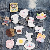 뱃지 패션핀뱃지 캐릭터뱃지 일러스트뱃지 (19종 택1), 쿠팡 6