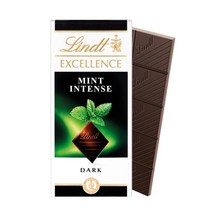 Lindt Intense Mint Chocolate 린트 인텐스 민트 초콜릿 100g 5팩
