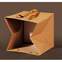 하단 보강재 정사각형 매장 쇼핑백 학교쇼핑백 도시락쇼핑백 매장쇼핑백 행사쇼핑백 답례품포장 예쁜쇼핑백, 10개, 소형