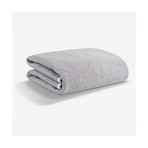 651393 Bedgear AirX Performance Mattress Protector Queen Powered by Technology Grey Wave Pattern Max