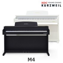영창 커즈와일 디지털 피아노 M4 M-4, 화이트, 화이트