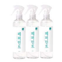 순수백과 페퍼민트 안티버그 - 날파리 초파리 날벌레 나방 파리 싹 스프레이 퇴치법 퇴치제 퇴치약 없애는법 트랩 제거제 기피제 쌀 옷 좀 화랑곡나방 화장실 하수구, 300ml, 3개