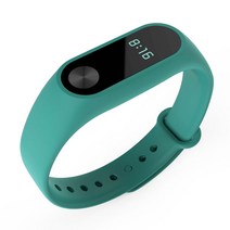 Mi 밴드 2 브레이슬릿 용 TPU 교체 팔찌 손목 밴드 스트랩 벨트, 물오리