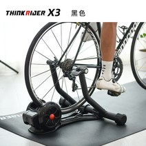 뒷바퀴탈착없는 뉴싱크라이더 스마트로라 자전거 평로라 고정로라 실내자전거 롤러, 블랙 컨버터블 소프트웨어 (앞바퀴 패드+스트레치바)