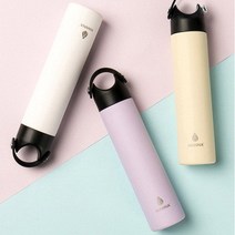 바보사랑 마나 뉴요커 텀블러 295ml 5color LS.꾸미기 좋은날, 상세설명 참조, 파스텔블루