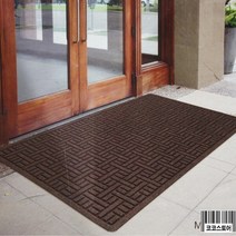 아파치밀스 코스트코 현관매트(대형) 업소용현관매트 실외현관매트, 에보니색상(다크그레이)