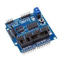 V5.0 센서 실드 확장 보드 arduino 전자 빌딩 블록 로봇 액세서리 센서 실드 V5 확장 보드 전자 부품 액세서리 소스