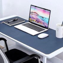 데스크 장 커스텀 무지장 주문 제작 가정 사무실 마우스 키보드 게이밍 다용도 매트 패드, 특대(90x45), 블루