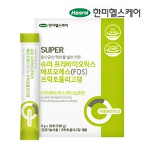한미헬스케어 슈퍼 프리바이오틱스 에프오에스 프락토올리고당 유산균, 180g, 1개입
