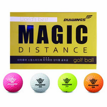 다이아윙스 골프공 장타 비거리 M2 M3 M5 12구, M5 컬러혼합