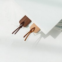 원목 북마크 책클립 책클립 우드 나무책갈피 북마크 책갈피 책홀더 책갈피 DD-10440 책클립, 벤타샵올리브